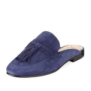 Navy Sam Edelman Mules